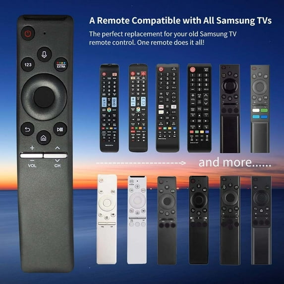 New Smart TV Voice Remote Control, Multi-functional Infrared Bluetooth Remote Control