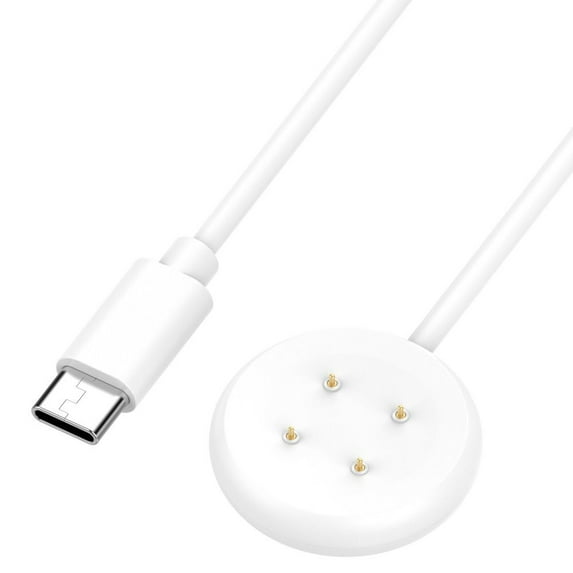 New Smart Watch Type C Fast Charging Power Dock Charger Cord Adapter 1M Smart Watch Charger Charging Cable WHITE TYPE C CHARGER