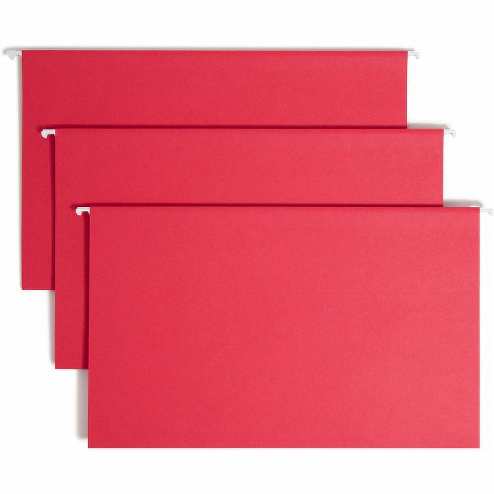 New Smead Colored 1/5 Tab Cut Legal Recycled Hanging Folder