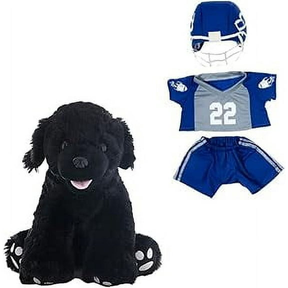 New Smiley Monkey Stuffed Toy with Football Uniform and Helmet - 16" Plush Monkey in Sporty Football Gear - Perfect for Football Gameday Fun and Collecting