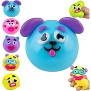 New Smushers Squishy - Curiosities Smushers Dog Face Swap Squishy, Soft Slow Rising Stress Relief for Stress & Anxiety Relief, Cute Dog Face Sensory Fidget for for Adults Anxiety Relief