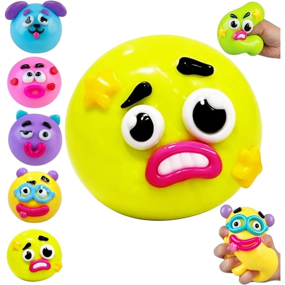 New Smushers Squishy - Curiosities Smushers Dog Face Swap Squishy, Soft Slow Rising Stress Relief for Stress & Anxiety Relief, Cute Dog Face Sensory Fidget for for Adults Anxiety Relief