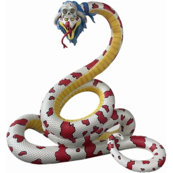 New Snake Figure Big Size Snake Boa Hancock Figurine 30cm/11.8inch PVC Characters Decorations Collectible Handicrafts for Anime Fans Gifts
