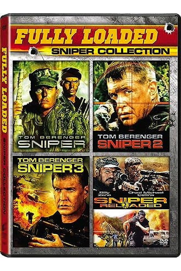Sniper (1993) / Sniper 2 / Sniper 3 / Sniper: Reloaded - Vol