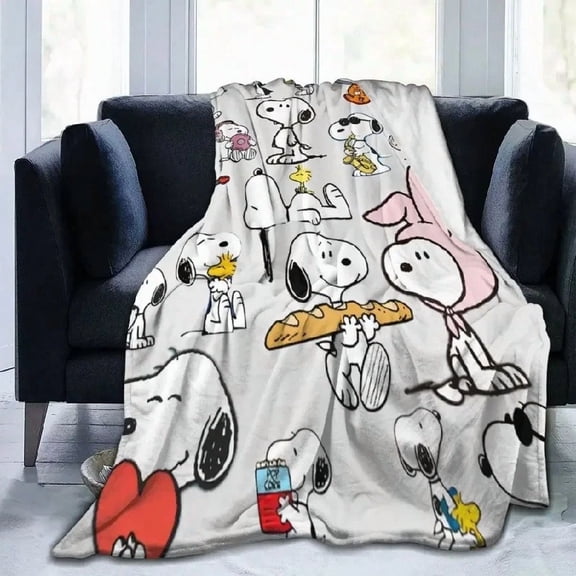 New Snoopy Flannel Blanket