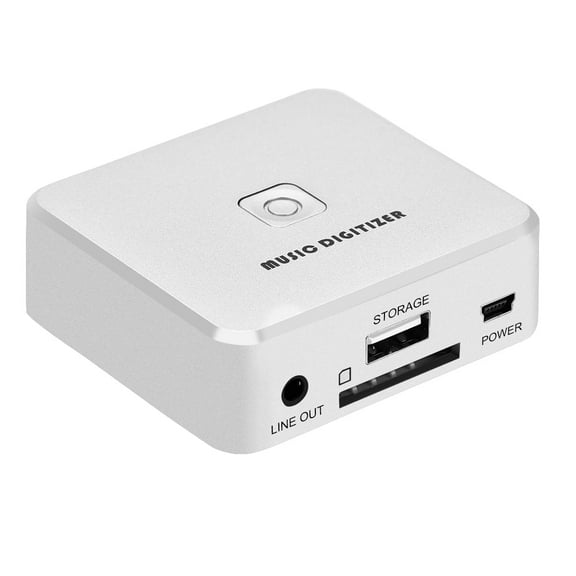 New Socobeta Powered Audio Capture Cassette CD MP3 Recorder, 3.5mm & RCA in Ports