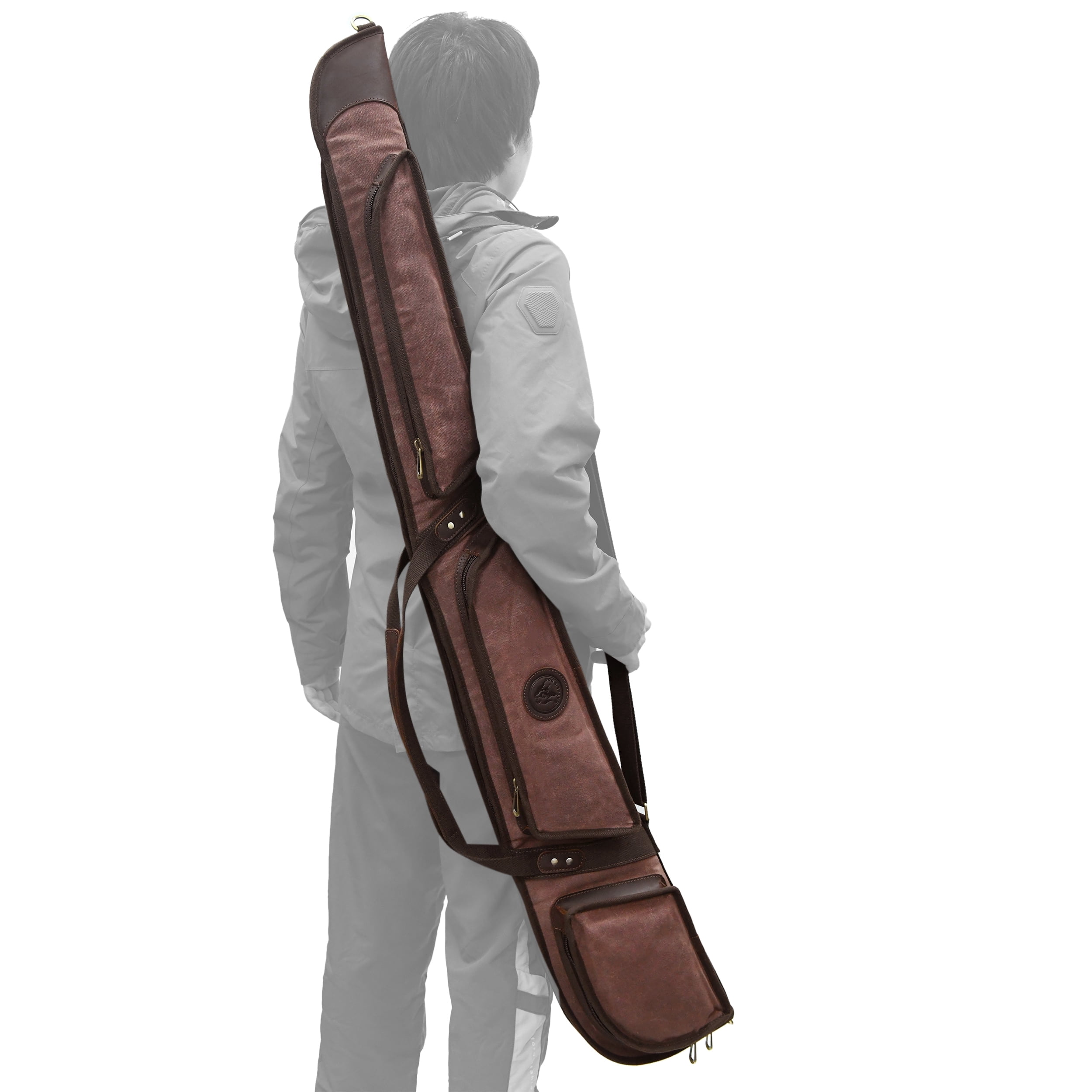 New Soft Gun Case for Scoped Rifle & Shotgun Canvas Leather Gun Storage Bag Cases