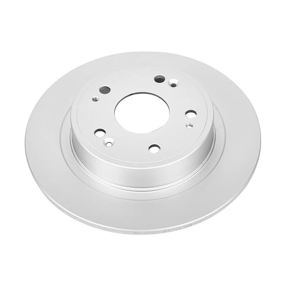 New Solid Brake Disc Compatible With Acura Honda Accord Touring 4 Cyl 1.5L TSX Tech 4 Cyl 2.4L TSX V6 6 Cyl 3.5L Accord SE 4 Cyl 1.5L 2005-2025 By P15JBR1167EVC