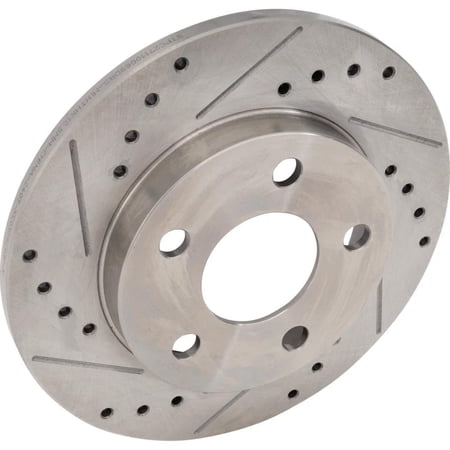 New Solid Brake Disc Compatible With Buick Chevrolet Pontiac Impala Limited LS 6 Cyl 3.6L Impala Limited LT 6 Cyl 3.6L LaCrosse CXL 6 Cyl 3.8L 2004-2016 By 55085 145442 580171