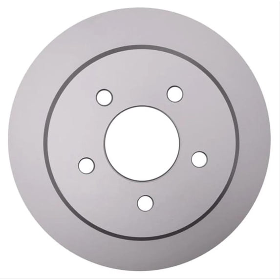 New Solid Brake Disc Compatible With Chrysler Dodge Grand Caravan Anniversary Edition 6 Cyl 3.8L Caravan SE 6 Cyl 3.8L Caravan Base 6 Cyl 3.3L 1997-2007 By RAY76650FZN