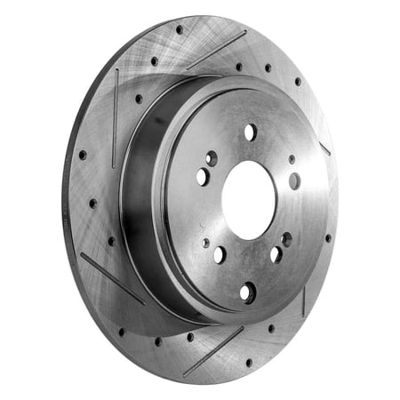 New Solid Brake Disc Compatible With Honda Ridgeline RTS 6 Cyl 3.5L Ridgeline Touring 6 Cyl 3.5L Ridgeline RT 6 Cyl 3.5L 2006-2014 By 31398 44318 60418 900394 60059052 44318G