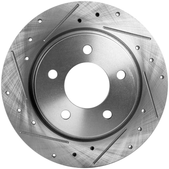 New Solid Brake Disc Compatible With Mazda 3 Mazdaspeed 4 Cyl 2.3L 3 S 4 Cyl 2.3L 3 S 4 Cyl 2.5L 3 Sport GS 4 Cyl 2.5L 2004-2013 By 31366 48880287 60080040 31366G 980287R 980287RGS