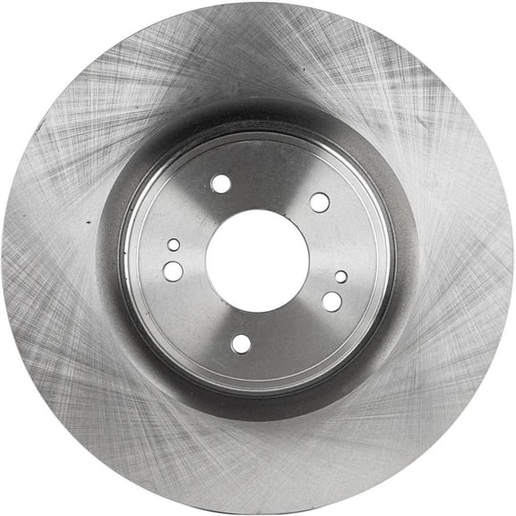 New Solid Brake Disc Compatible With Mitsubishi Lancer Evolution GSR 4 Cyl 2.0L Lancer Evolution SE 4 Cyl 2.0L Lancer Evolution Final Edition 4 Cyl 2.0L 2008-2015 By 4615A024