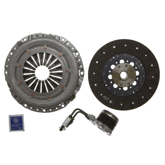 New Solid Clutch Kit Compatible With Hyundai Kia Sorento LX 4 Cyl 2.4L Santa Fe GLS 4 Cyl 2.4L Santa Fe GL 4 Cyl 2.4L Sorento Base 4 Cyl 2.4L 2010-2011 By SAHK7071601