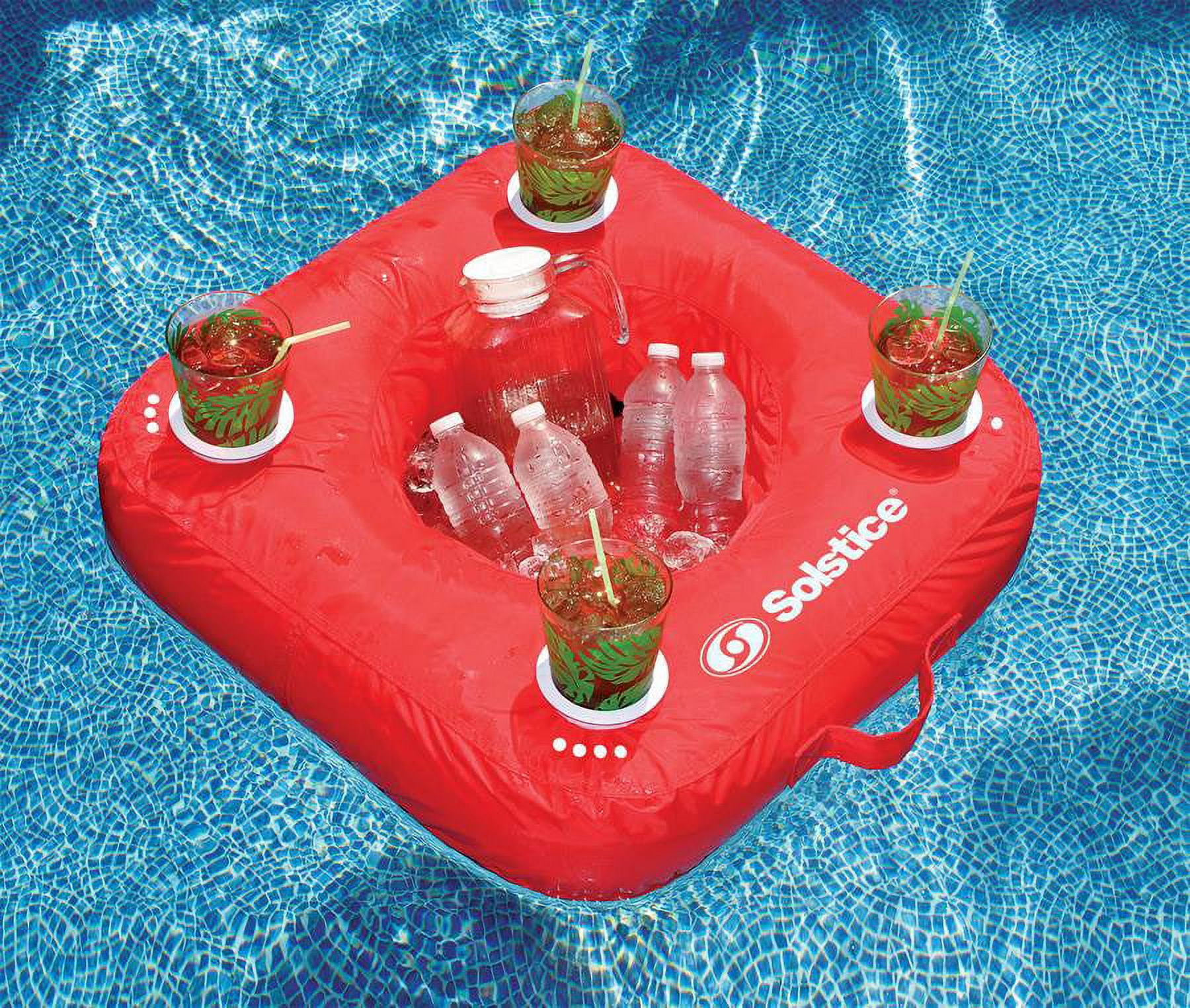 New Solstice 15050R SunSoft Swimming Pool Inflatable Floating Drink ...