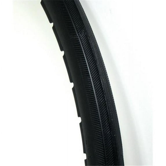 New Solutions AL245P 25 x 1 in. Shox High Performance Urethane Snap-on Tire Fits Most for Wheelchair, Black