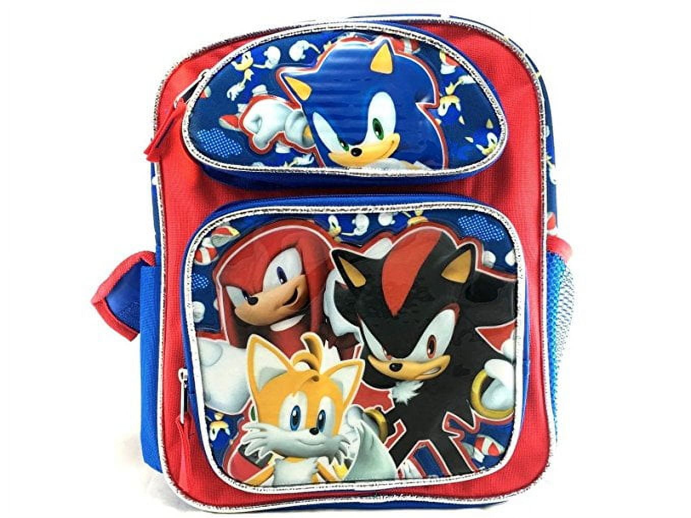 New Sonic Team Tail, Shadow, Knuckles 12 Small Backpack