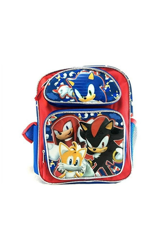 New Sonic Team Tail, Shadow, Knuckles 16 Large Backpack