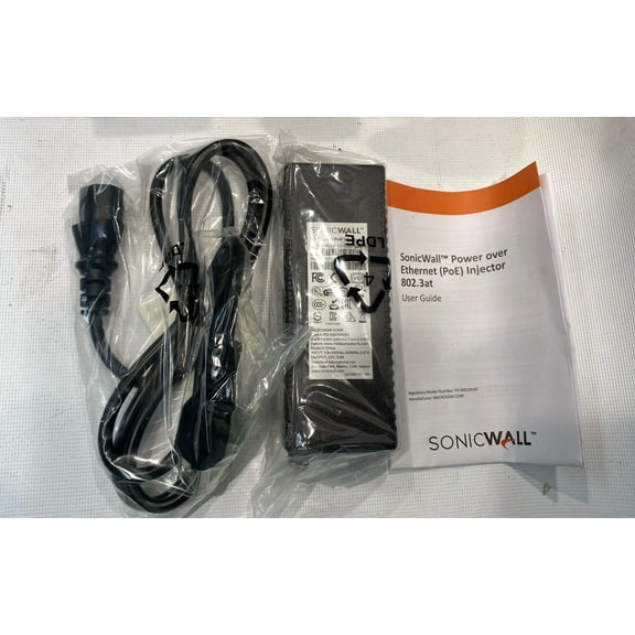 New Sonicwall Gigabit Poe Injector 01-Ssc-5545