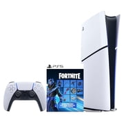 Sony PlayStation 5 Slim Digital PS5 with Fortnite Cobalt Star Bundle