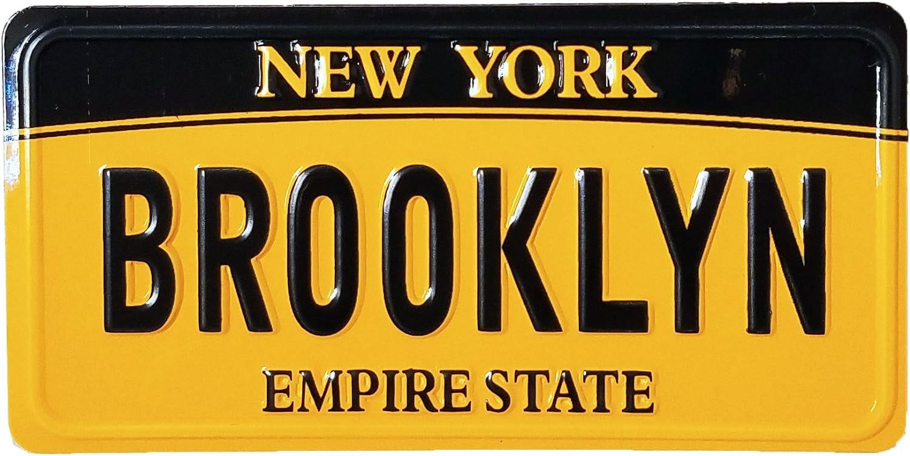 New Souvenir Mini License Plate Design Metal Fridge 3" x 1.5