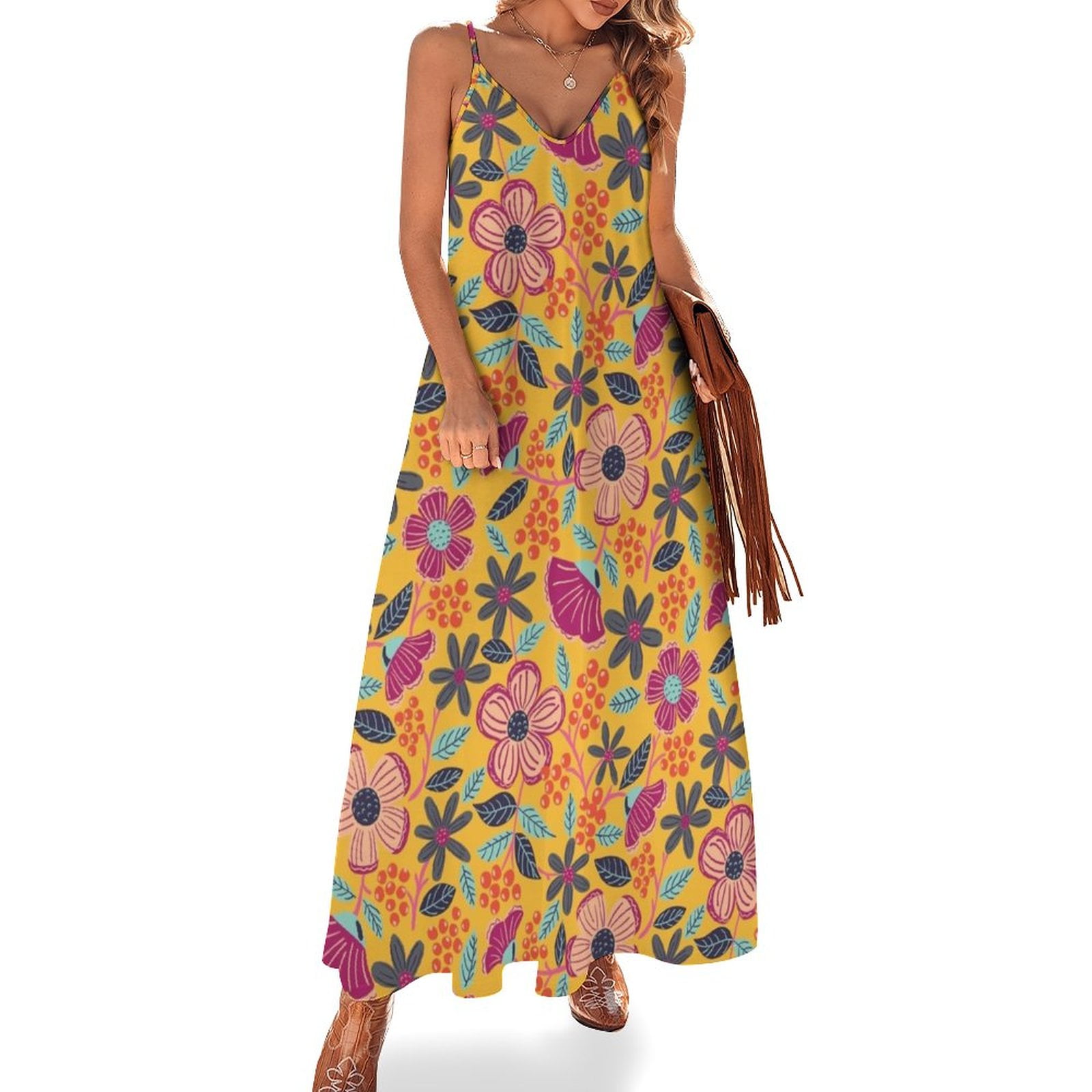 New Spain Sleeveless Dress summer women's dress 2024 clothes for women