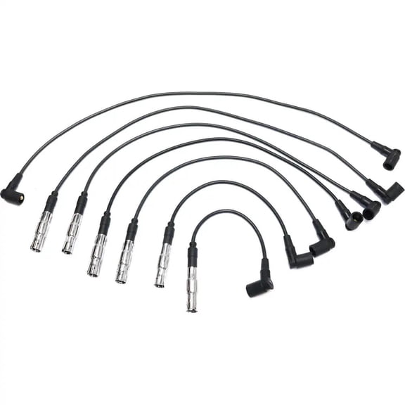 New Spark Plug Wire Compatible With Mercedes Benz 260E Base 6 Cyl 2.6L 300TE 4Matic 6 Cyl 3.0L 300SE Base 6 Cyl 3.0L 300CE Base 6 Cyl 3.0L 300E 2.6 6 Cyl 2.6L 1986-1993 By 9146