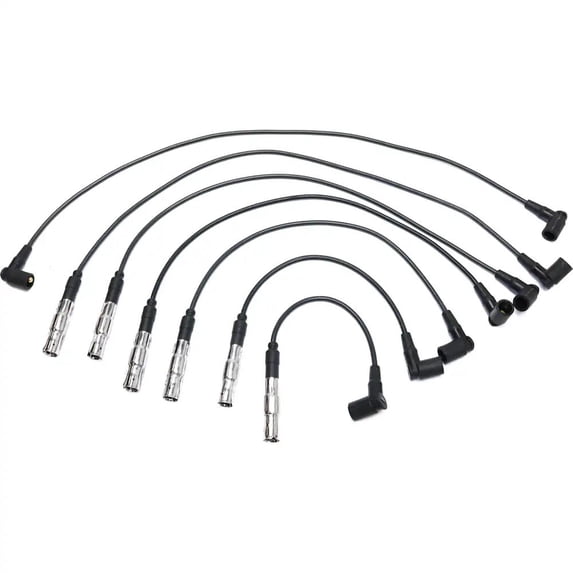New Spark Plug Wire Compatible With Mercedes Benz 300E 4Matic 6 Cyl 3.0L 300TE Base 6 Cyl 3.0L 300CE Base 6 Cyl 3.0L 300TE 4Matic 6 Cyl 3.0L 190E 2.6 6 Cyl 2.6L 1986-1993 By 9146