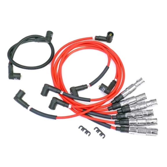 New Spark Plug Wire Compatible With Volkswagen Passat Base 4 Cyl 1.9L Corrado V6 6 Cyl 2.8L Corrado SLC 6 Cyl 2.8L Golf GTI VR6 6 Cyl 2.8L 1992-1999 By KTI357998031A