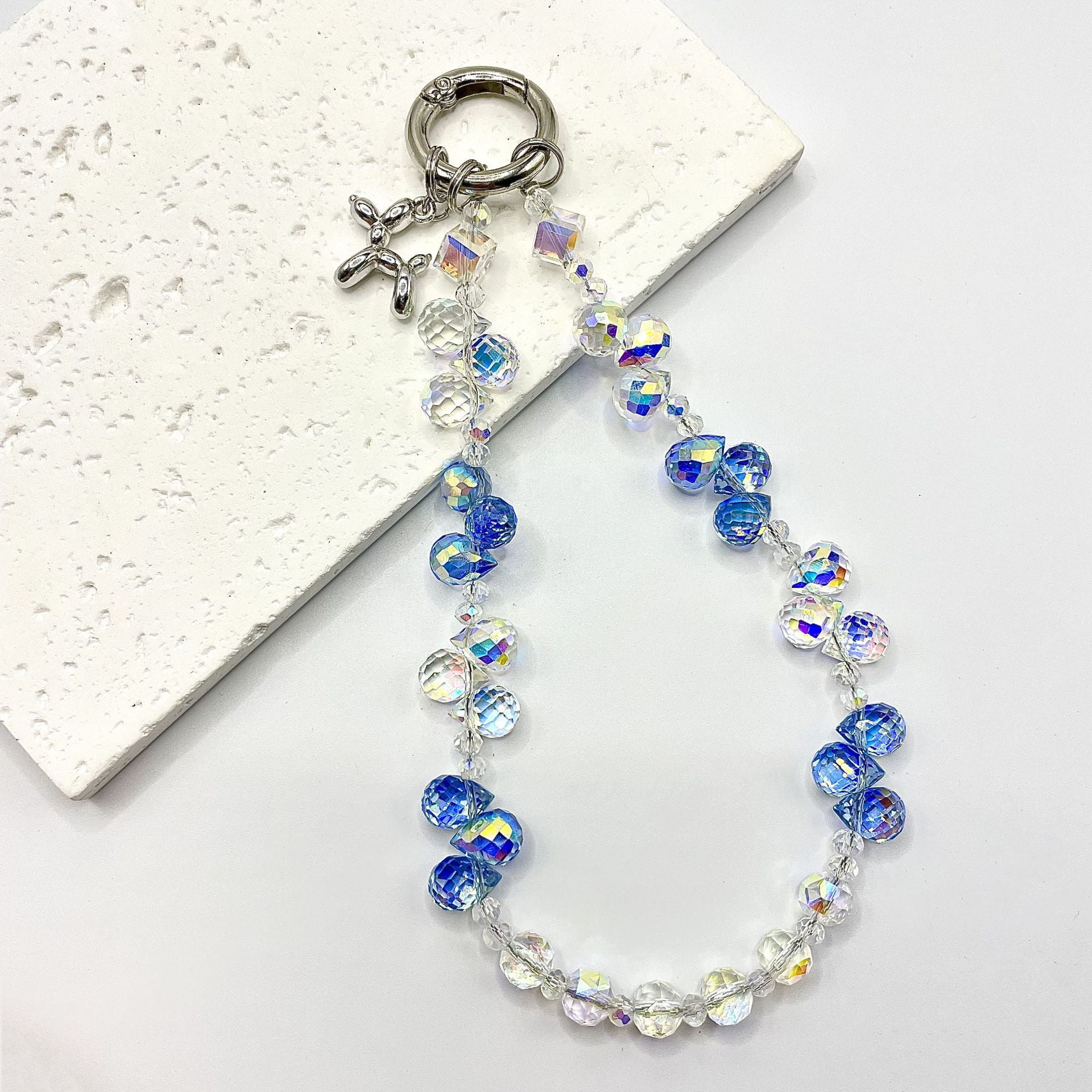 New Sparkling Crystal Phone Chain - Original Wrist Lanyard for Phones, Bags, and Keys