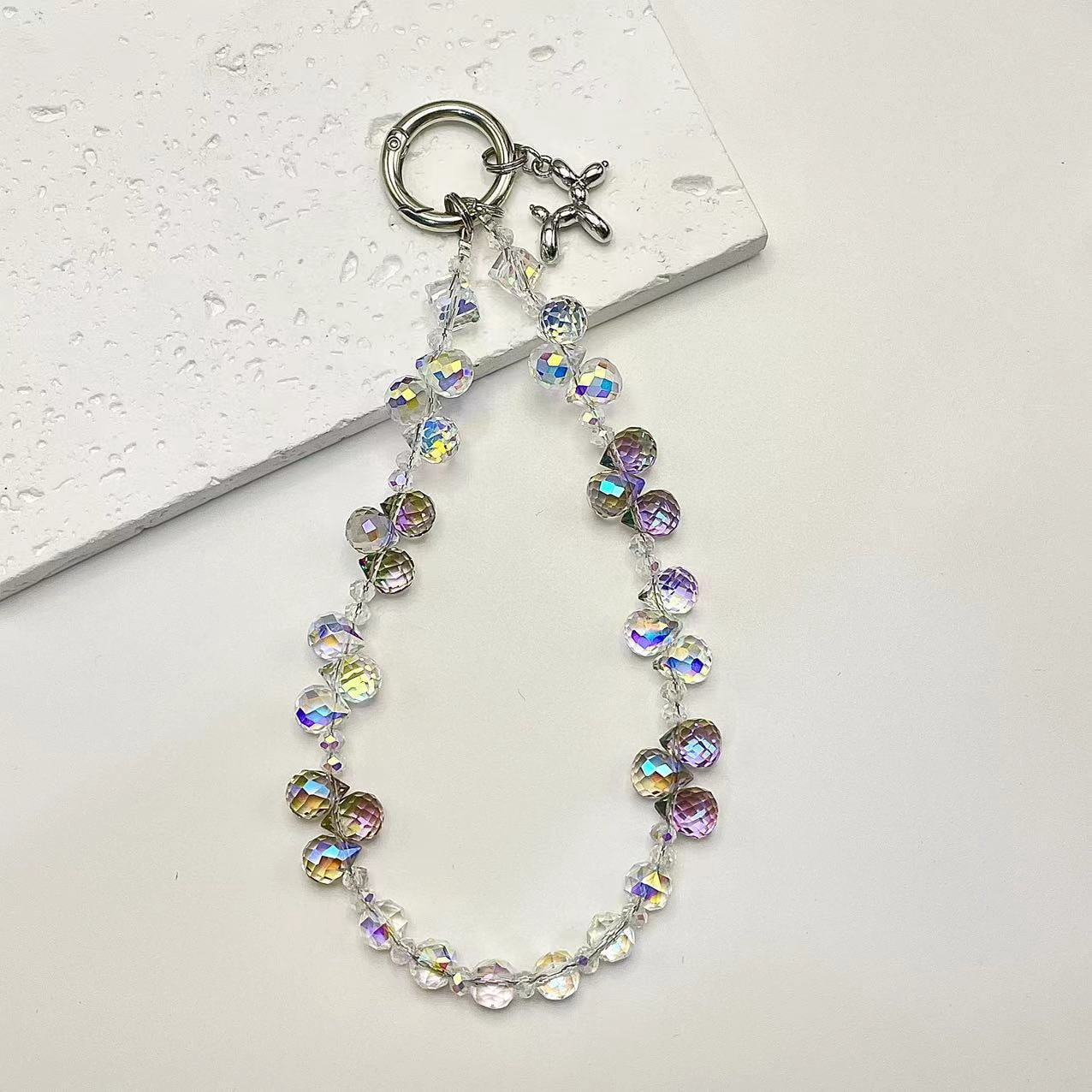 New Sparkling Crystal Phone Chain - Original Wrist Lanyard for Phones, Bags, and Keys