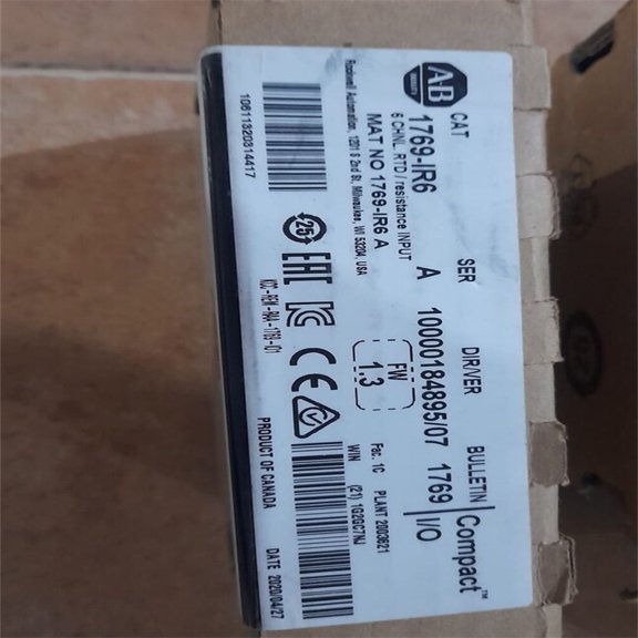 New Spectrum Control 1769SC-IR6I / 1769SCIR6I 6 Channel Isolated 1769-IR6