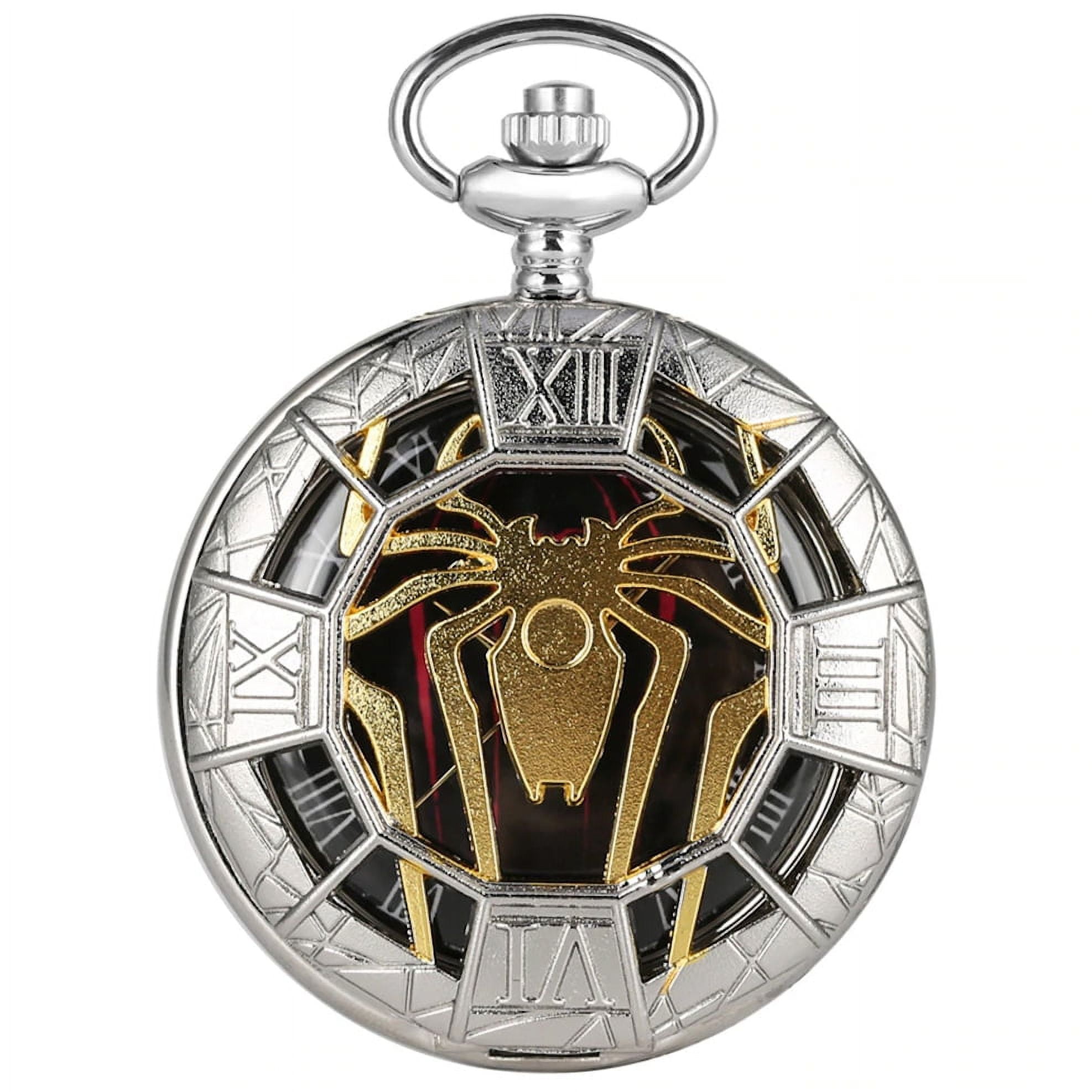 Spider man pocket watch new arrivals