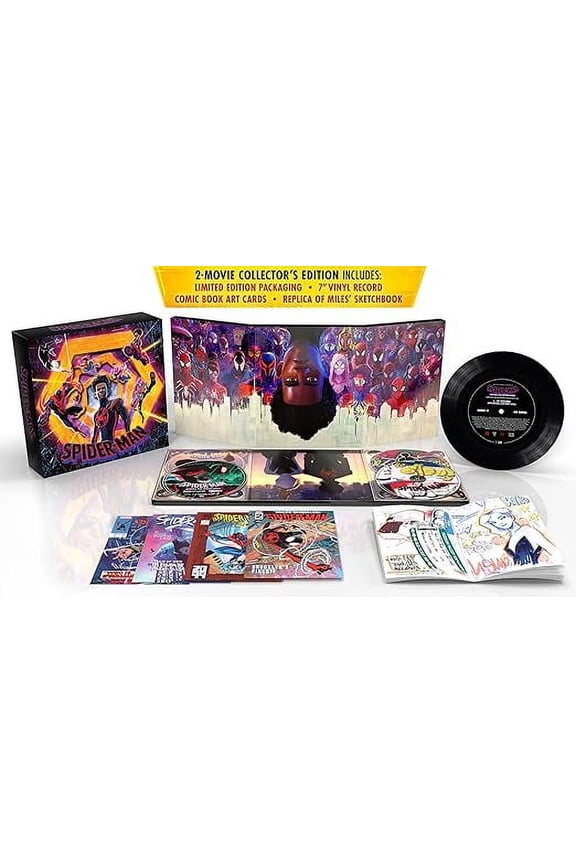 New Spider-verse 2-Movie Collector's Edition (UHD + Blu-ray + Digital)