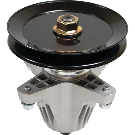 Deck Spindle Assembly with Pulley Compatible with XT1-LT42 C XT2-LX42 EFI 42 Inch Deck T210 CYT4220 Mower 918-06976A 618-06976 703A7 T8000 CADET ENDURO SERIES TRACTORS 13AOA1CS010