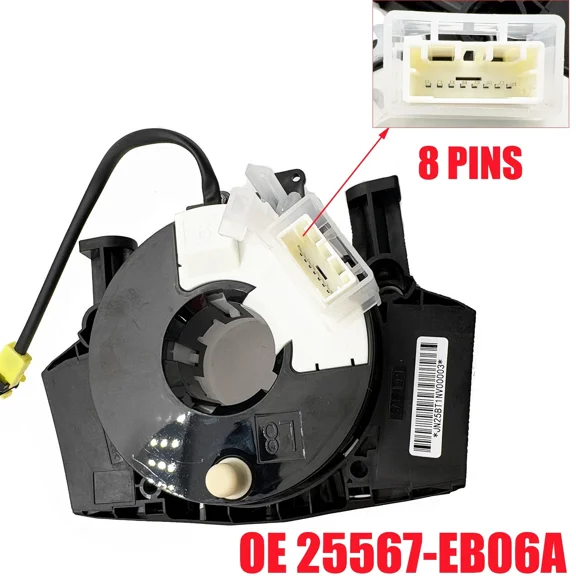 New Spiral Cable Clock Spring 25567-EB06A For 2005-2013 Nissan Pathfinder V6