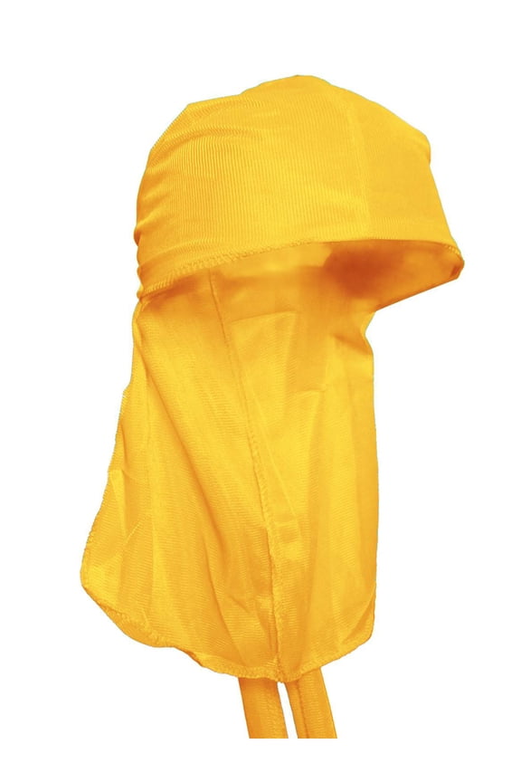 New Sport Head Wrap Du-Rag - , Yellow