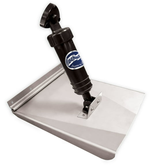 Bennett Marine M120 Sport Limited Space Hydraulic Trim Tab System - 10" x 12", Rocker Control