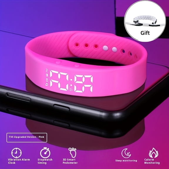 New Sports Fitness Smartwatch - Tracks Running Steps, Monitors Calories Burned, Features an Alarm Function, No Wireless App Connection Needed - Simple Outdoor Hiking