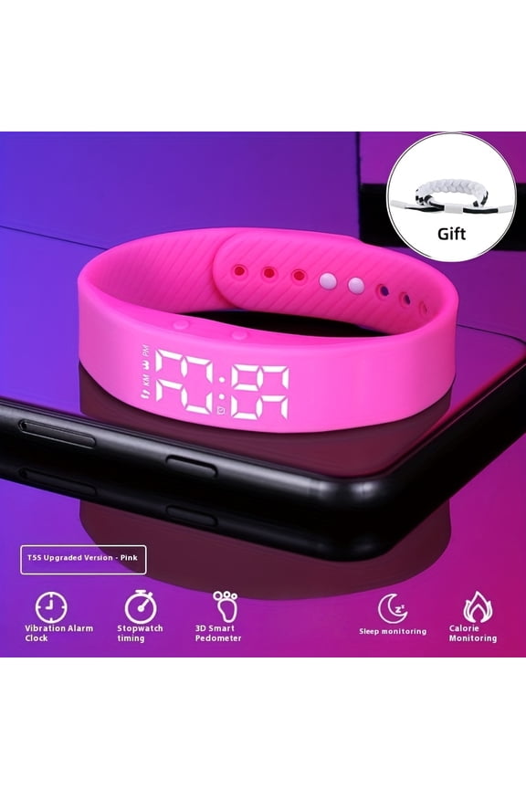 New Sports Fitness Smartwatch - Tracks Running Steps, Monitors Calories Burned, Features an Alarm Function, No Wireless App Connection Needed - Simple Outdoor Hiking