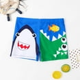 thumbnail image 1 of New Spring Fashion AXXD Boys Swimwear Swimsuit Print Bathing Shorts Flat Angle Swim Trunks With Pants Rope, 1 of 3