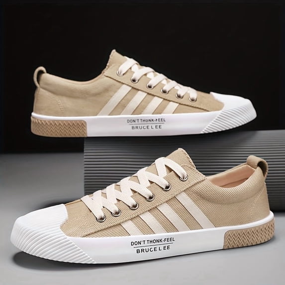 New Spring Men's Sports & Casual Shoes from the European Site: Thick-Soled, Wear-Resistant, Fashionable, Comfortable, and Versatile Skate Shoes for Men