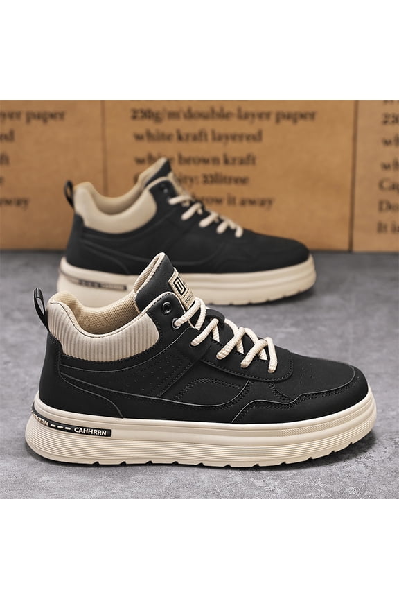 New Spring New Fashion Mid-Top Trendy Casual Sneakers
