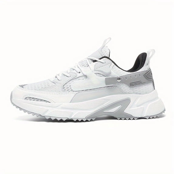 New Spring Sports Shoes, Breathable And Versatile Mesh Sneakers for Men, Casual Dad Shoes for Teenagers, Trendy Styles Available in Large Sizes 39-48