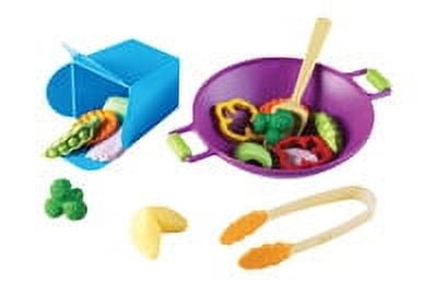 New Sprouts - Stir Fry Play Set - 17 / Set - Assorted - Plastic New Sprouts - Stir Fry Play Set - 17 / Set - Assorted - Plastic