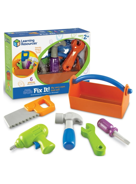 New Sprouts, LRNLER9230, Fix It Play Tool Set, 6 / Set