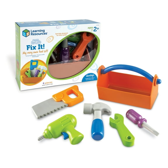 Learning Resources New Sprouts Fix It!, Toddler Fine Motor Tools, Ages 2+