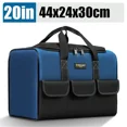 thumbnail image 1 of New Square Tool Bag with 30% More Capacity Waterproof Multi Pockets Tool Organizer Tool Pouch for Electrician Tools, 1 of 7