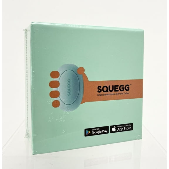 New Squegg Smart Dynamometer Bluetooth Hand Grip & Pinch Strength Trainer Device