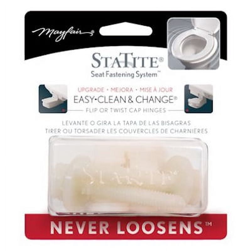 New Sta Tite Toilet Seat Bolt Kit Fits All Mayfair Bemis Church